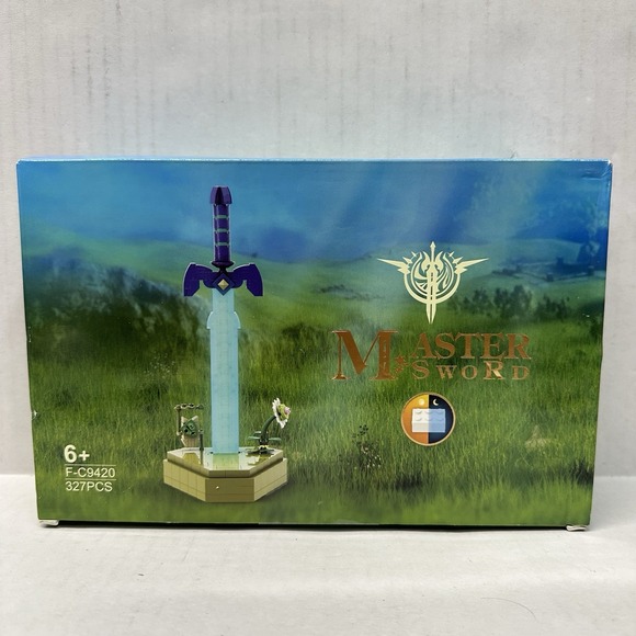 The Master Sword Micro Hyrule Building Boat Bricks  327PCS Zelda Link - Picture 1 of 2